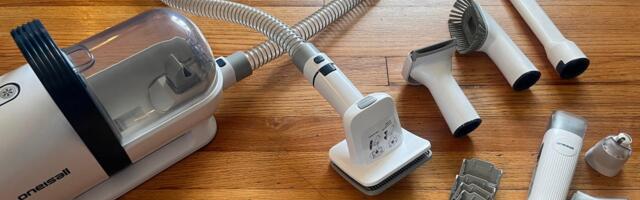 This Pet Vacuum Kit Saved Us After My Dog Got Banned From the Groomers, and It's On Sale Now