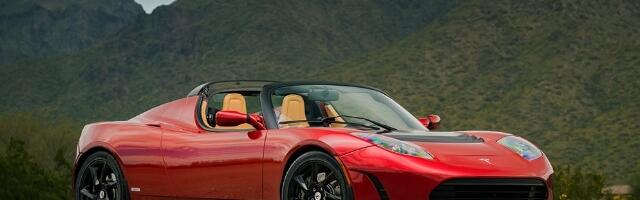 Who bought the first car that Tesla ever made?