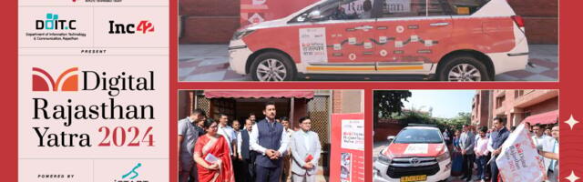 Col. Rajyavardhan Rathore Flags Off The Digital Rajasthan Yatra 2024 To Showcase Digital Change At The Grassroots Level