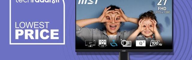 Amazon sells an MSI 27-inch monitor for £69 — brand new Pro display has speakers and even a free HDMI cable
