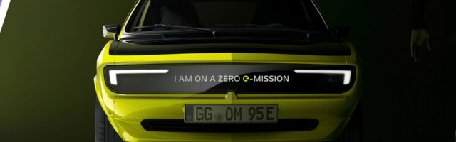 Meet the Opel Manta GSe ElektroMOD: A classic made for the future