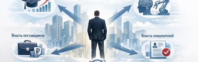 5 сил Портера на рынке труда CPO: российский финтех 2025–2026