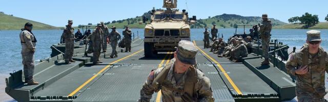 How The US Army Builds Bridges That Can Carry Tanks In A Matter Of Minutes
