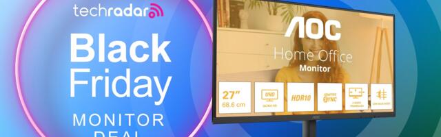 Black Friday deal: You won’t find a cheaper 4K monitor in the UK than this 27-inch AOC model with speakers and 3-year warranty