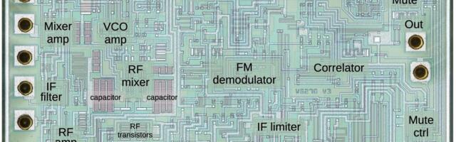 [Перевод] Как сделать реверс-инжиниринг аналоговой микросхемы: FM-радиоприёмник TDA7000