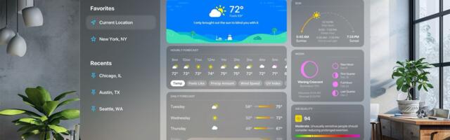 CARROT Weather Coming to Apple Vision Pro With Interactive 3D Globe