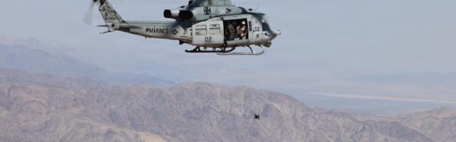 US Marines are exploring using helicopters as 'airborne motherships' and flying command posts for FPV drones