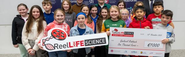 Keeping it ‘Reel’ – Ireland’s Best Young Science Filmmakers honoured at the Galway Science and Technology Festival in University of Galway