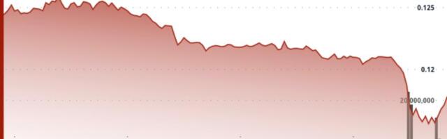 Dogecoin slumps 7% as bitcoin risk-off rattles memecoin bets
