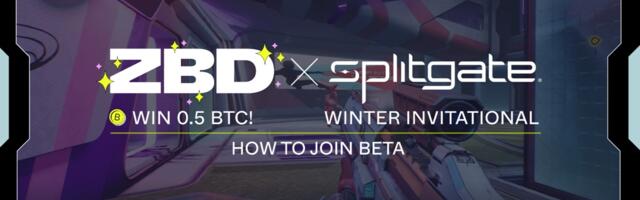 Splitgate teams up with ZBD for Bitcoin rewards in tournaments