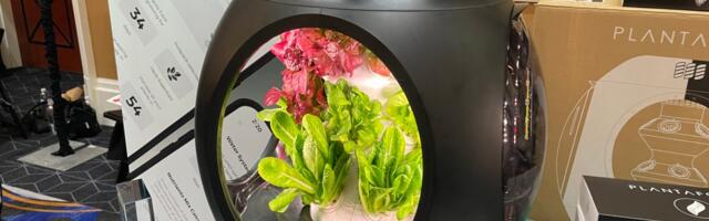 The PlantaForm Indoor Smart Garden looks like it belongs aboard the Enterprise