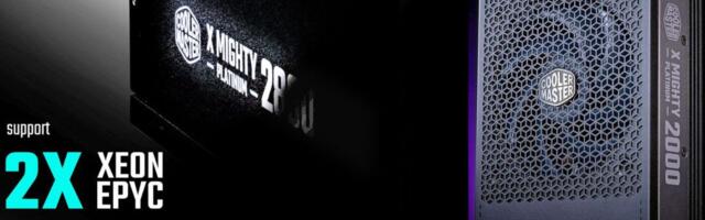Cooler Master's Master X Mighty 2800W and 2000W PSUs could power multiple RTX 4090s