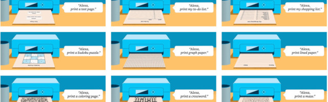 Amazon launches Alexa Print, a way to print lists, recipes, games, & educational content using your voice