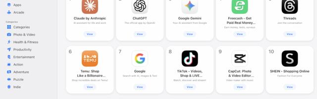 Anthropic's Claude grabs top spot in App Store after Trump's ban