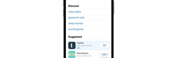 Apple rolls out App Store Search tab ads