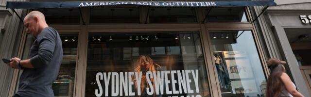 American Eagle's stock is soaring as Sydney Sweeney and Travis Kelce's star power jolts sales