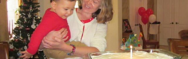 My son was born in December, and I try to make sure his birthday feels separate from the holidays