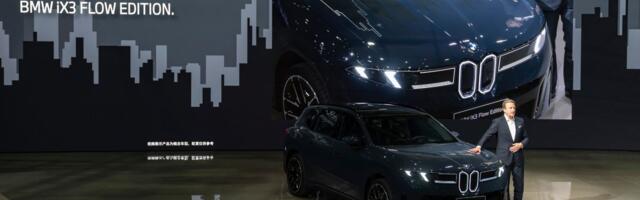 BMW debuts color-changing iX3 Flow Edition with E Ink exterior at Beijing Auto Show 2026