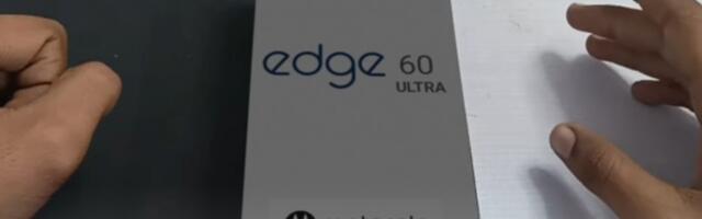 Motorola Edge 60 Ultra leaks in hands-on video, here are the specs