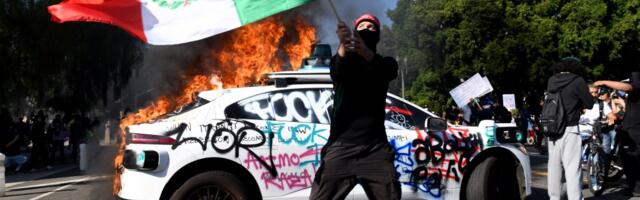 Waymo halts Los Angeles service after cars destroyed during protests