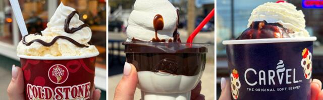 I ordered sundaes from Cold Stone Creamery, Dairy Queen, and Carvel. One stood out as the clear winner.