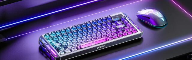 A metallic Hall effect keyboard and a 59g mouse are Lenovo’s latest upgrades for snazzy gaming setups