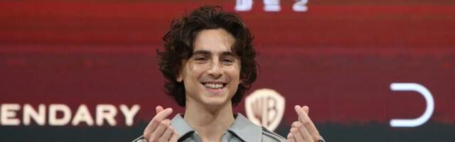 Timothée Chalamet showed up at the Timothée Chalamet lookalike competition