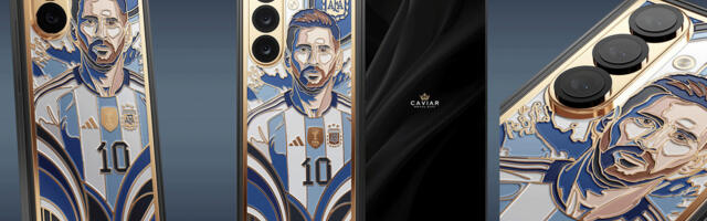 Caviar is selling a ridiculous Lionel Messi-themed Galaxy Z Fold 8 Ultra a week before its official unveiling