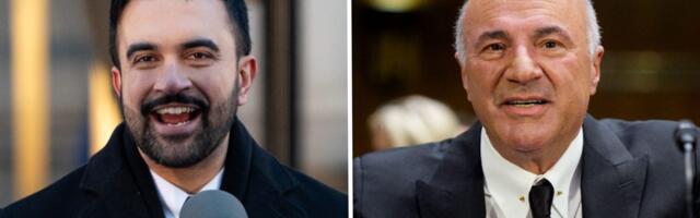 Shark Tank's Kevin O'Leary dishes on meeting Zohran Mamdani at the 'Marty Supreme' premiere