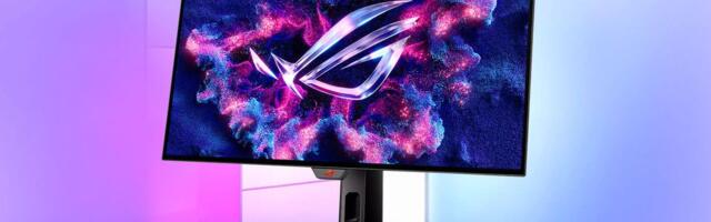 Asus unveils glossy 27-inch WOLED gaming monitor with a flicker-free G-Sync/FreeSync gaming experience