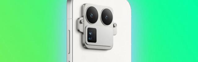 Realme GT 8 Pro pictured, its camera island looks like a robot's face