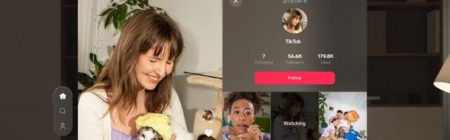 TikTok is now available for the Apple Vision Pro