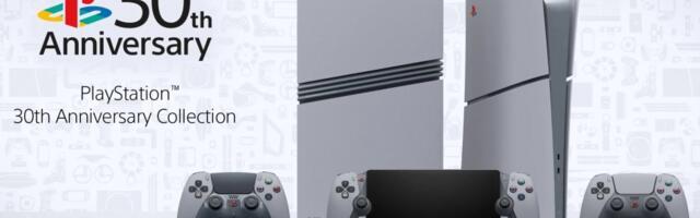 Sony announces limited edition 30th anniversary PlayStation consoles and accessories