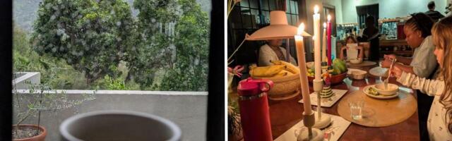 I'm sheltering in Jamaica from Hurricane Melissa. I keep a routine for my 2 daughters, but some rules have gone out the window.