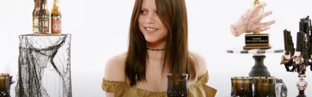 Jenna Ortega takes on the Wednesday cast at Hot Ones, barely breaks a sweat