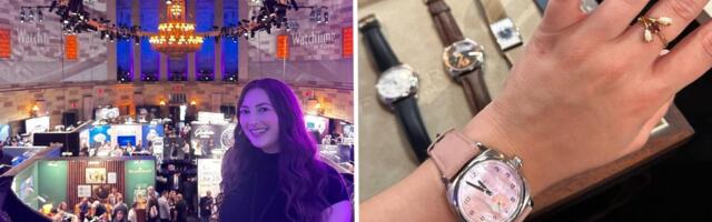 I went to one of the biggest watch fairs in New York, where I saw unreleased watches and was tempted to buy my first timepiece