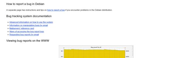 Debian maintainer criticizes email-managed bug tracker as outdated for modern development — there is a web interface for viewing, but email remains the only way to perform critical functions