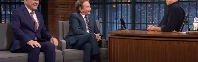 Steve Martin and Martin Short's Seth Meyers interview quickly turns into a brutal roast