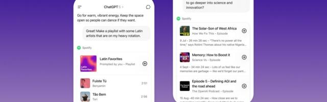 You can now ask ChatGPT to find your favorite tracks or create personalized playlists on Spotify