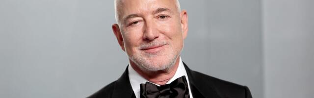 Jeff Bezos' beard just went prime time