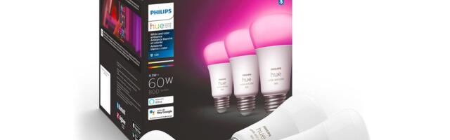 This Pack of 3 Philips Hue Smart Bulbs Is Now at a Record Low Price, Now 44% Off For Cyber Monday