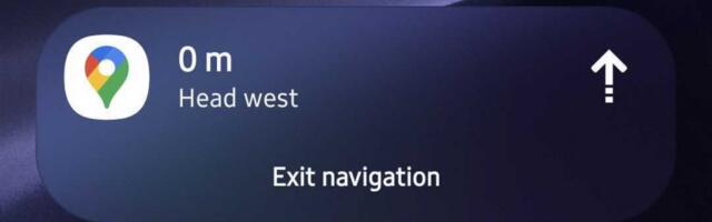 One UI 7 Now Bar gains Google Maps support