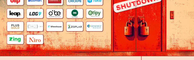 From Burn To Breakdown: 25 Startups That Shut Down In 2025