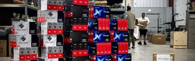 RTX 50-series GPU scalping extends to system integrators — over $3,000 for a RTX 5090