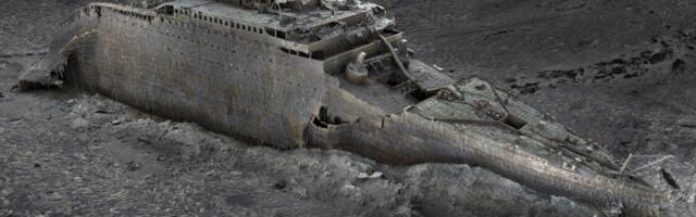 New 3D scan of the Titanic shows wreck in a new light