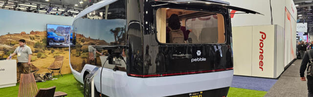 CES's Pebble Flow EV trailer gets some tweaks ahead of its spring shipping date