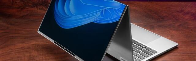 Lenovo’s new take on foldable screen laptops quite literally stands tall