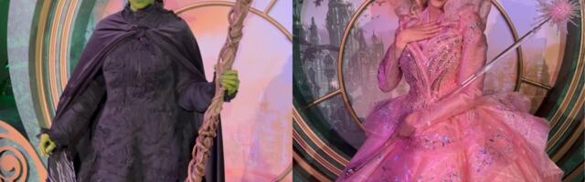 Meet Wicked‘s Elphaba and Glinda at Universal Studios Hollywood’s Mega Movie Summer