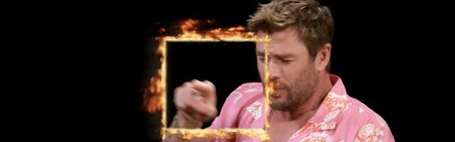 Chris Hemsworth uses box breathing to survive 'Hot Ones'