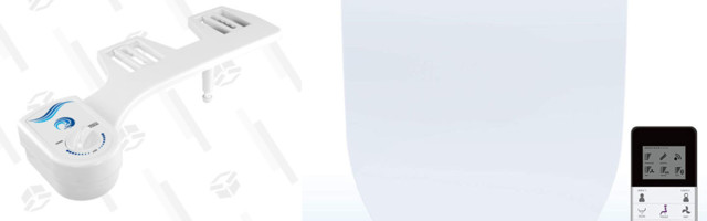 Add a Bidet Attachment to Your Toilet For Only $29 Or Upgrade to a Heated Bidet Seat With Extra Features for $194